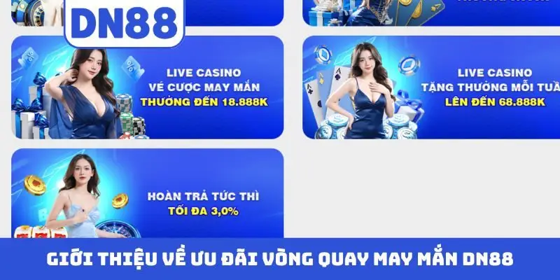 Giới thiệu về ưu đãi vòng quay may mắn DN88